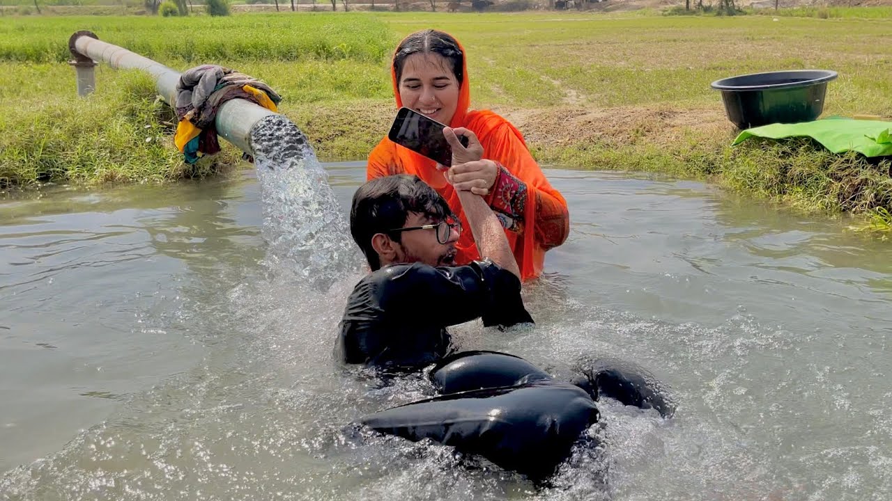 Bal bal bach Gaya | Pani Mein dhupte Hue Bacha | Aliza Sehar | Aun Saeed Family Vlogs