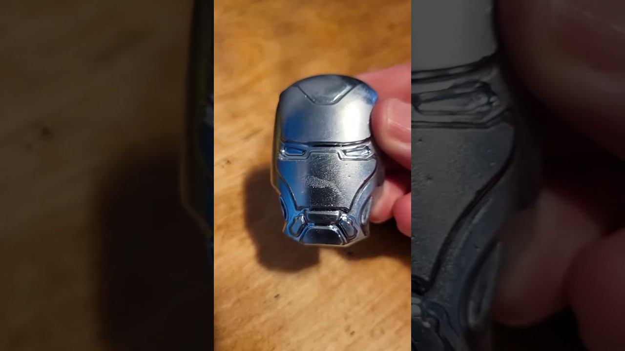 Casting Iron Man Out Of Gallium Metal 