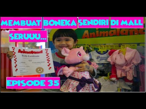 Animaland Plaza Indonesia Lantai 3 | Khanza & Kenzo belajar membuat