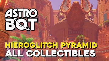 Astro Bot Hieroglitch Pyramid All Collectible Locations (All Bots, Puzzle Pieces & Secret Level)