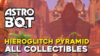 Astro Bot Hieroglitch Pyramid All Collectible Locations (All Bots, Puzzle Pieces & Secret Level)