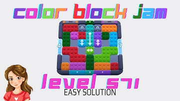 Color Block Jam Level 571 Easy Solution Walkthrough