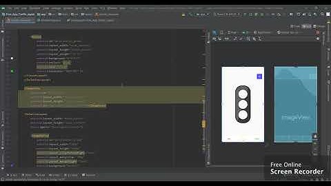 Creating first project on android studio_Traffic signal_basics