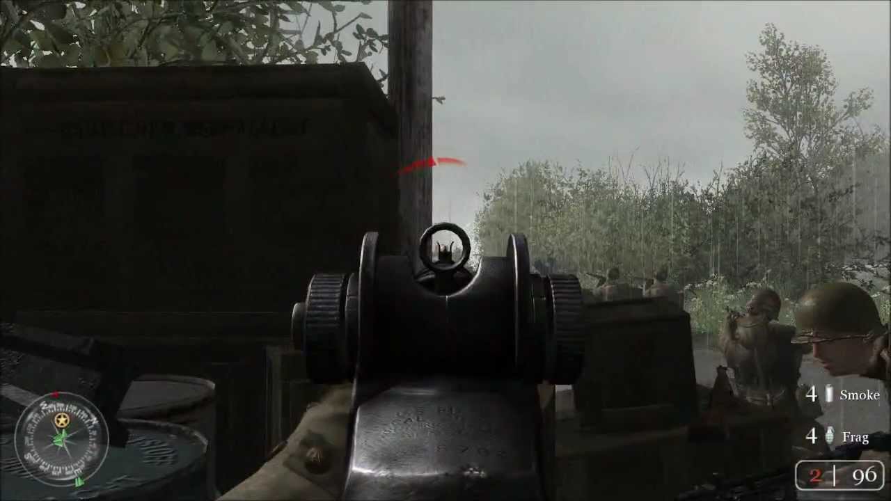 Call of Duty 2- Mission 22: Defending the Pointe "Veteran mode"