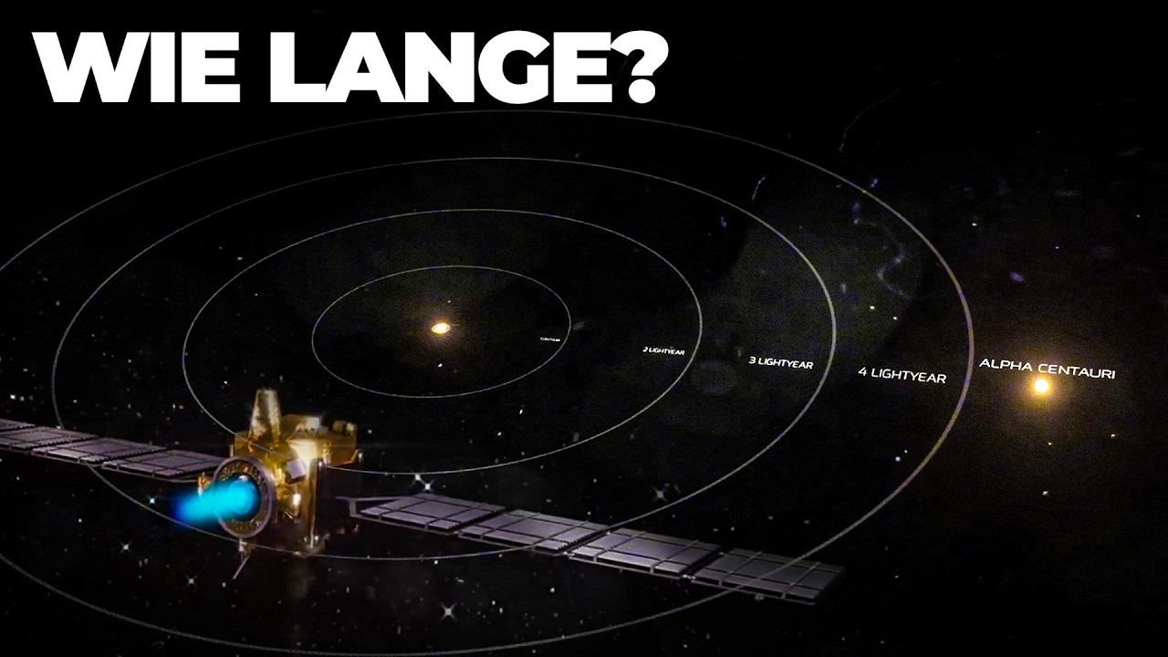 Wie lange dauert die Reise zu einem Lichtjahr?