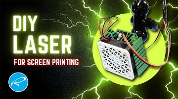 Making a DIY laser guide for a manual screen printing press.