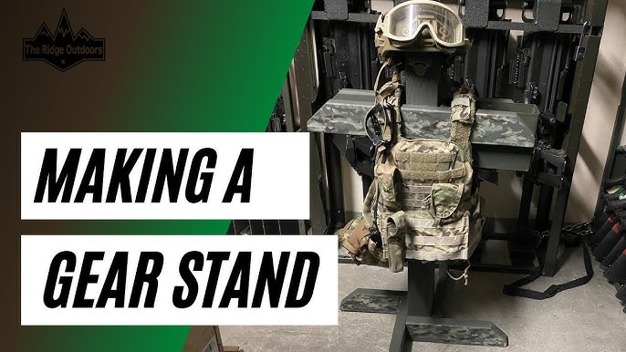 Making a Tactical Gear Stand