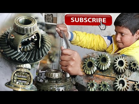 How to Fully Repair Suzuki Differential Gear | Replace Broken Spider Gear