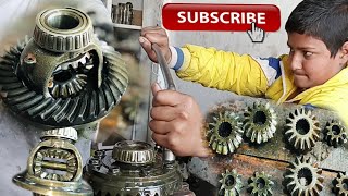 How to Fully Repair Suzuki Differential Gear | Replace Broken Spider Gear