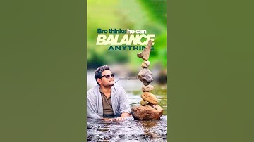 The Art of Balancing | by Saurabh Rajput, India’s Leading Rock Balancing Artist #balance