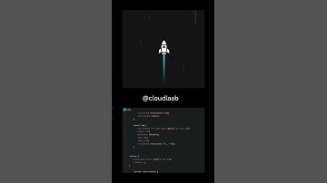 Animated rocket html css #shorts