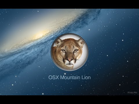 Mac OS X Mountain Lion Memories