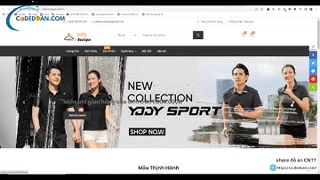 Website PHP quản lý bán hàng “thời trang” đầy đủ chức năng + file báo cáo + video hướng dẫn