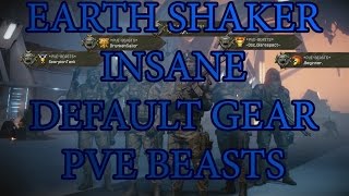Warface - Hard Earth Shaker with default gear and weapons|*PVE-BEASTS*