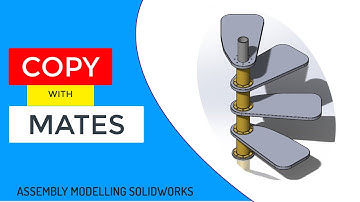 Copying with Mates in SolidWorks