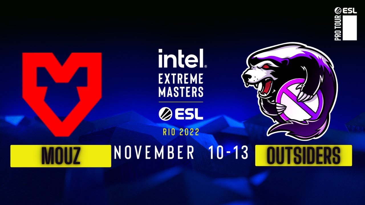 NO DELAY* LIVE: Mouz vs Outsiders  | ESL IEM Rio Major 2022: Champions Stage | CSGO BO3
