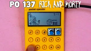 All sounds of the PO-137 Rick + Morty // In + out of Context