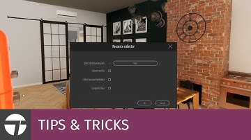 Use Resource Collector to share Twinmotion files with co-workers | Tips & Tricks | Twinmotion 2020