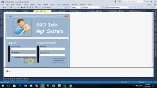 NGO Management System Part 25 Sign In Form C# C Sharp screenshot 4