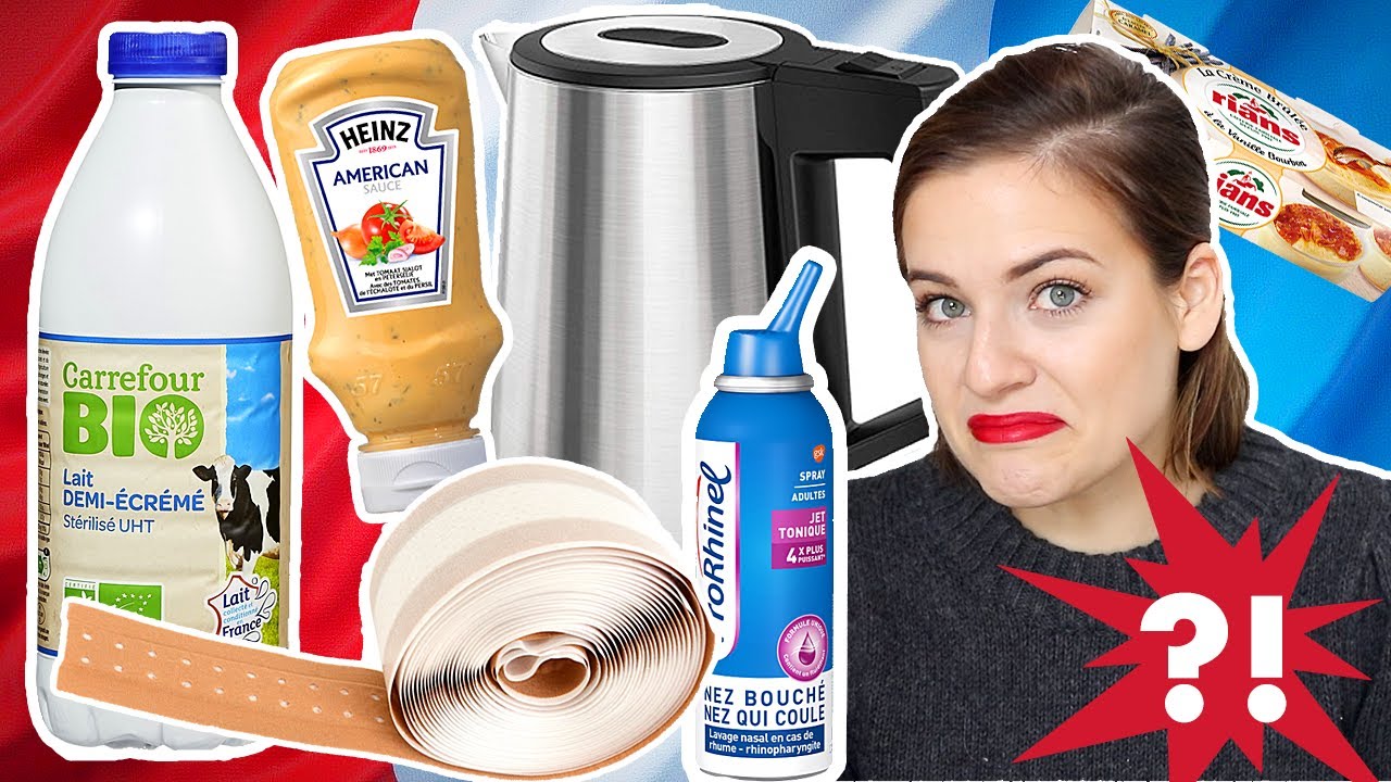 9 CHOSES QUE JE N'AI JAMAIS VU AVANT DE VENIR EN FRANCE