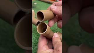 This PVC joint only the best plumbers know how to make #TexasDIY #SmartSolution #BrilliantIdea