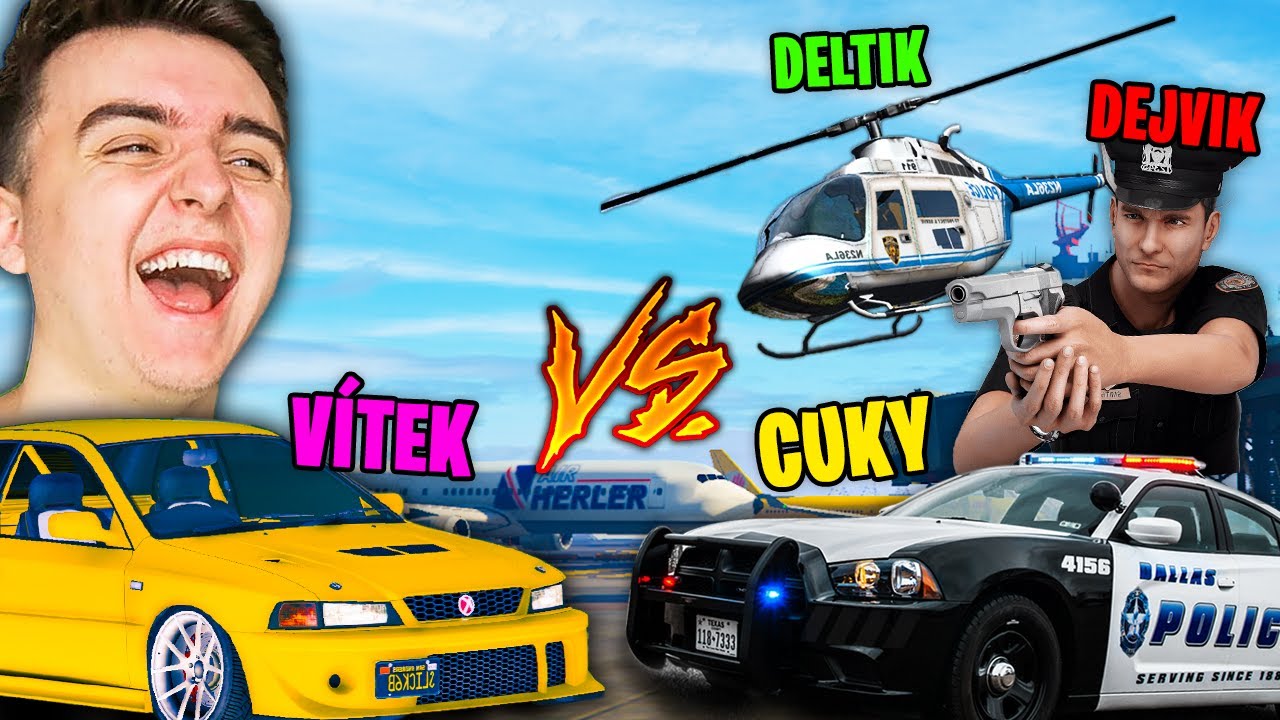 3 Policajti vs 1 Zloděj Banky!