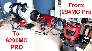ZWO ASI6200MC Pro vs. Ancient ASI294MC Pro: Was the $3,000 Telescope Camera Upgrade Worth It