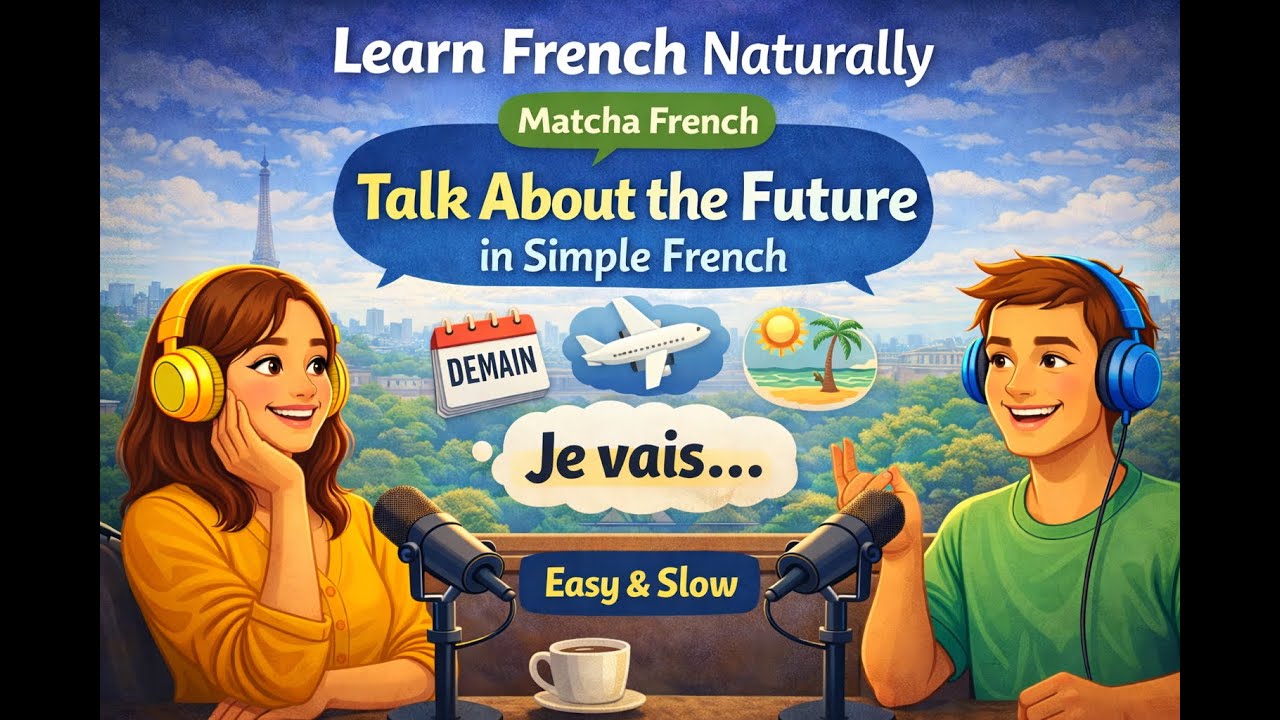 Learn French Naturally – Talk About the Future in Simple French (Beginner Listening)