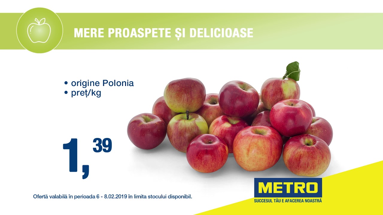 METRO – UltraFresh – Oferta Mere Idared – 6-8.02.2019
