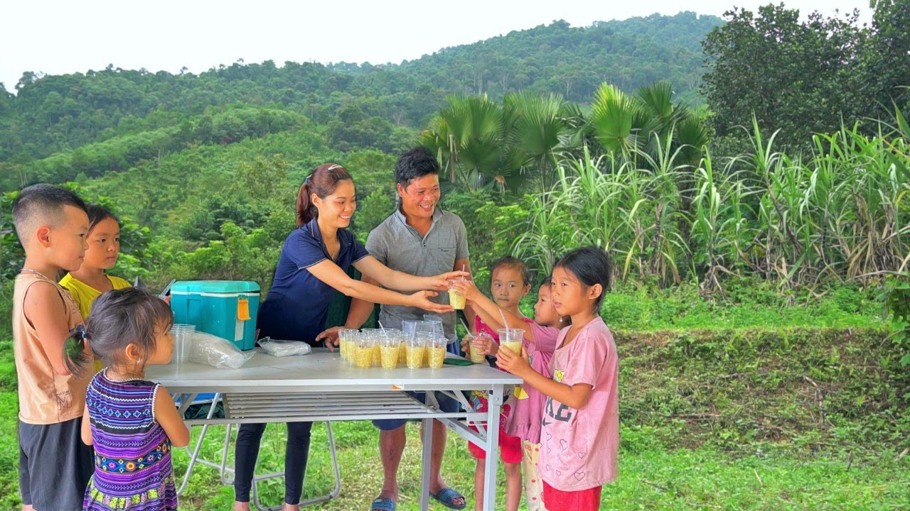 Let's cook tea together for disadvantaged children while waiting for