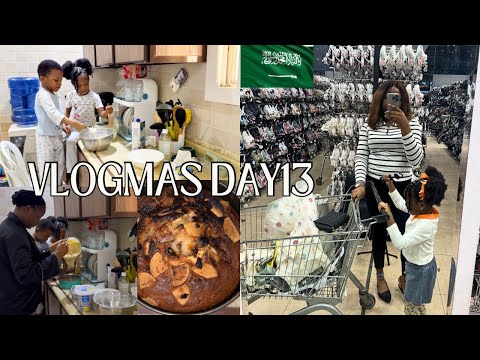VLOGMAS DAY 13: CHRISTMAS PREPARATIONS /CREATING AND KEEPING FAMILY TRADITIONS+ BAKING+ SHOPPING