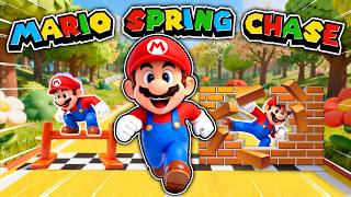 SUPER MARIO RUN 🔥 Brain Break Chase 🔥 Just Dance 🔥 The Floor is Lava 🔥 Matthew Wood