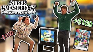 I Challenged Strangers To Super Smash Bros Ultimate For $100