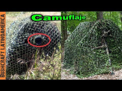 Video: Red de camuflaje: diferentes formas de hacerlo tú mismo