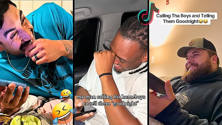 😂Men Calling Their HomeboysTo Say Goodnight PRANK * COMPILATION *