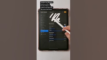 How To Make An Outline Brush - Procreate Tutorial #shorts