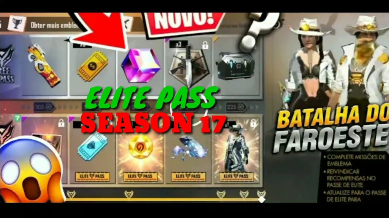 Elite Pass Season 17 Leaks|| New Elite Pass First Look|| Garena Freefire🎮