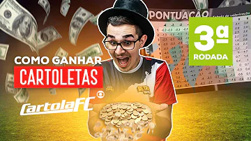 Como funciona a valorização no Cartola 3 rodada?