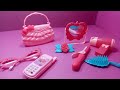 3 minutes satisfying with unboxing cute Barbies toys #kidstoys #toy #asmar