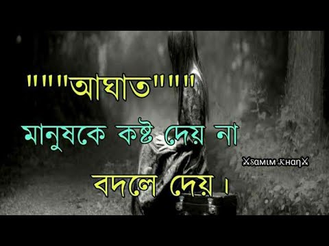 Bengali heart touching quotes part 7|Bengali motivational video|| Bengali shayari||love sad shayari