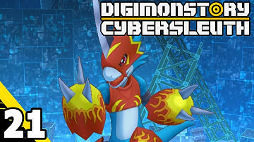 Digimon Story: Cyber Sleuth Part 21 FLAMEDRAMON BATTLE! PS4 Gameplay Walkthrough