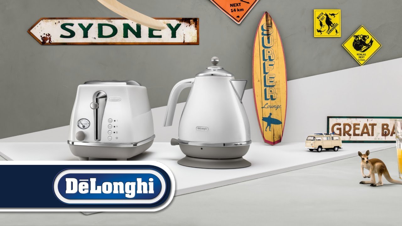 De'Longhi Icona KBO 1401.W - Kettle - 1.8 qt - 2 kW - white