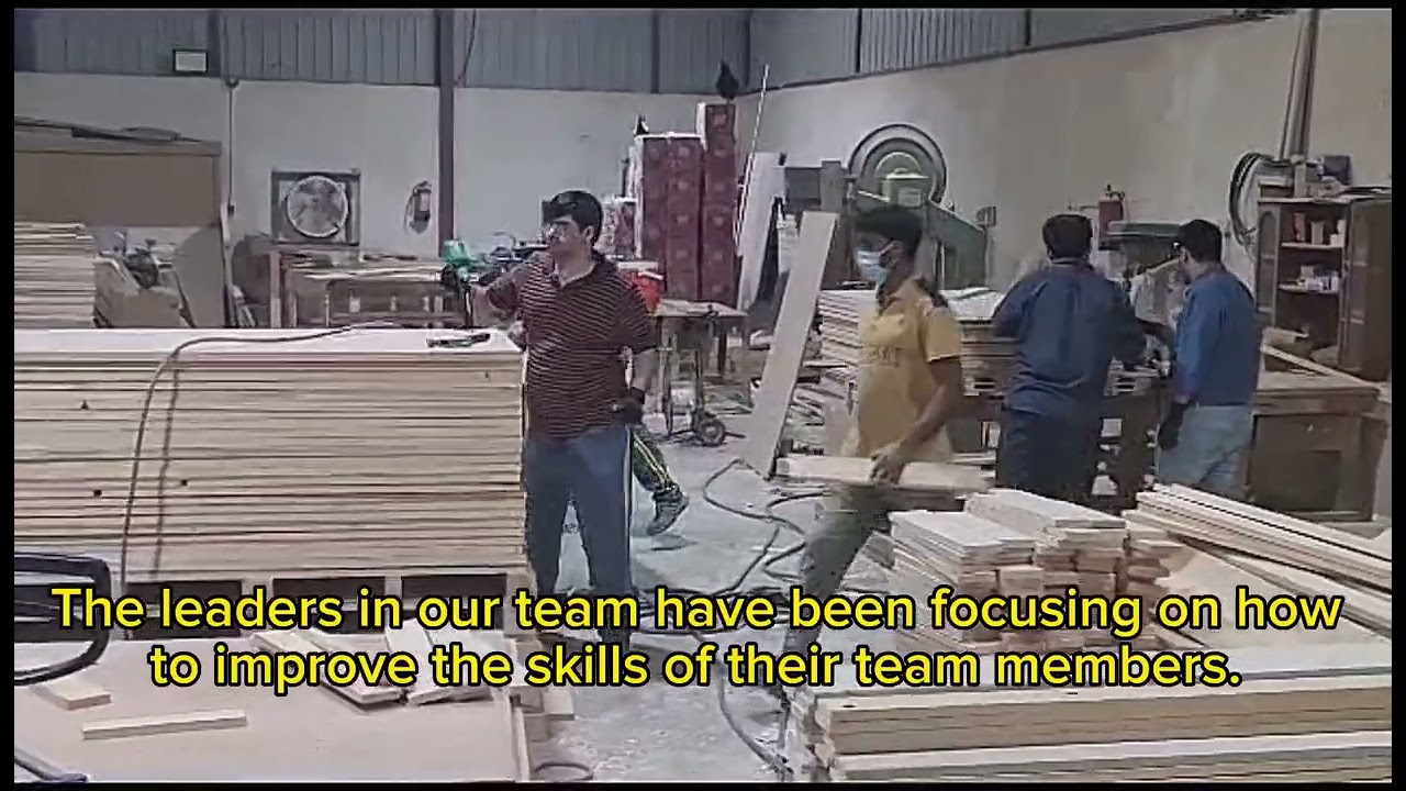 ‎@saudiarabiawoodfabrication Leadership led by example in Saudi Arabia! Custom wood fabrication