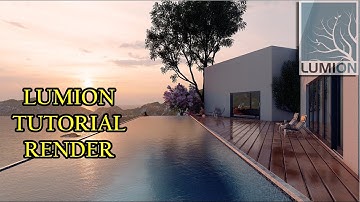 Lumion Exterior Render Tutorial | Sunset At Mountain House