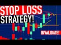 Day Trading Stop Loss! INVALIDATE THE TRADE!!!