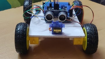 Obstacle Avoiding + Bluetooth Robot Using Arduino | Arduino Project