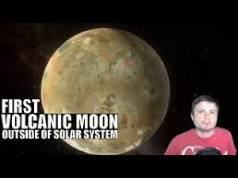 First-Ever Volcanic Exomoon