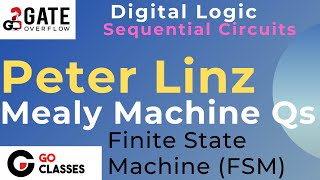 Peter Linz Mealy, Moore Machine Question | Example A.2 | Formal Languages and Automata 6th Edition