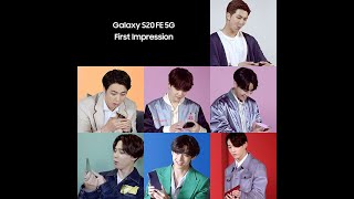 Galaxy S20 FE 5G: BTS First Impressions | Samsung