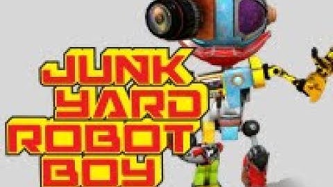 Junk Yard Robot Boy Three JS Process Video
